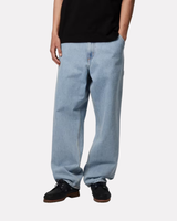 CARHARTT WIP - SINGLE KNEE DENIM BLUE STONE BLEACHED