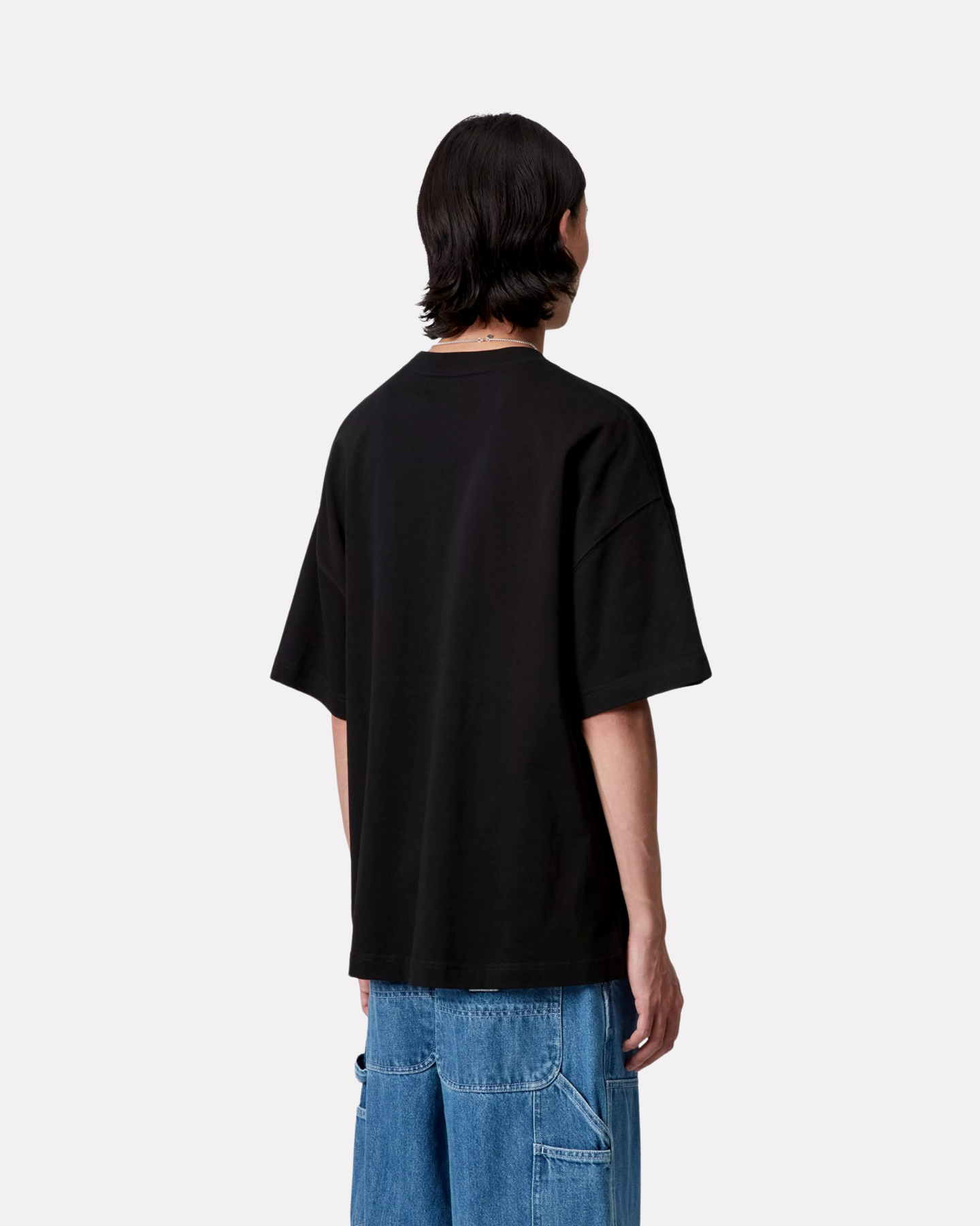 CARHARTT WIP - SIGNATURE SCRIPT TEE BLACK