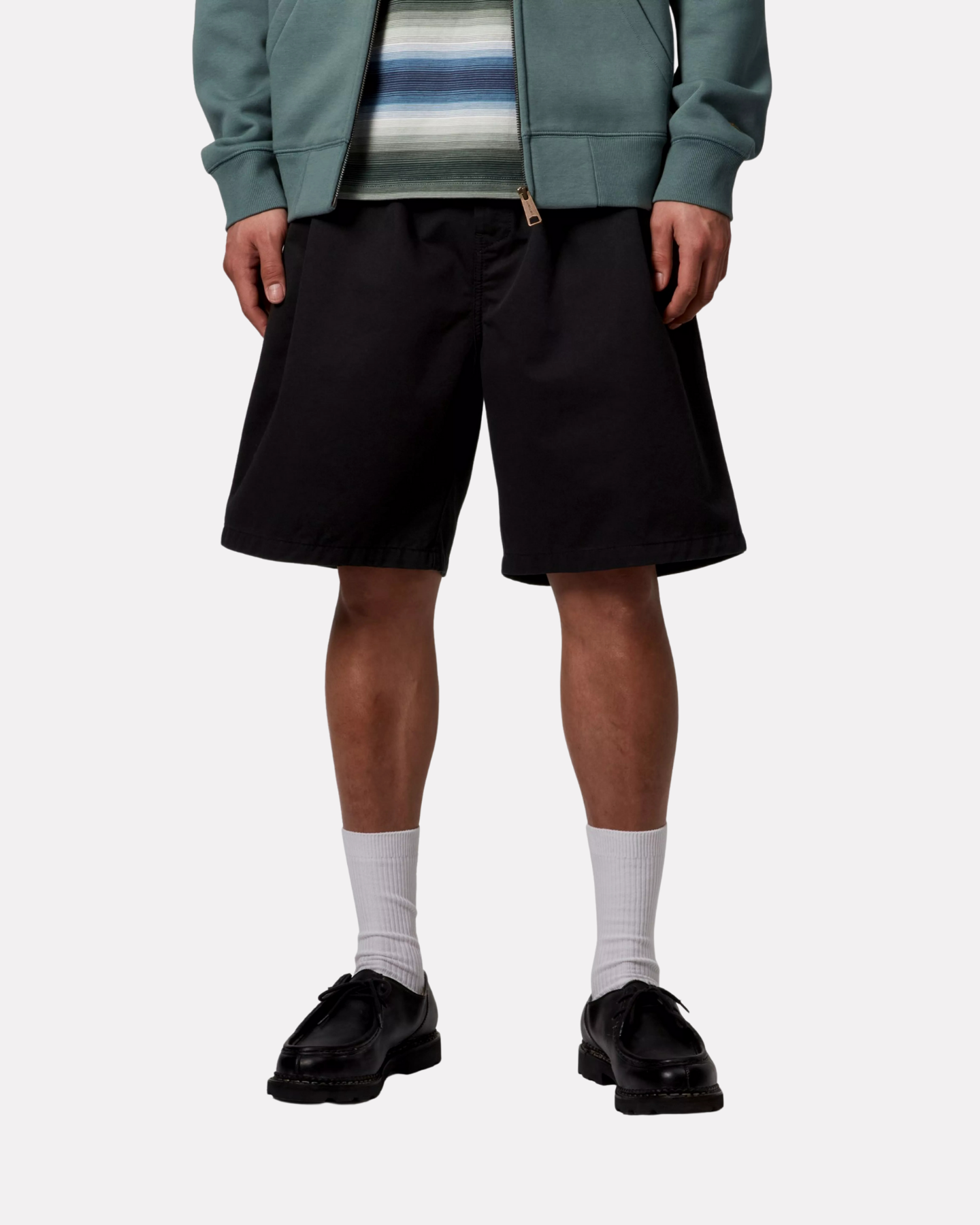 Carhartt Wip - Marv short black stone washed