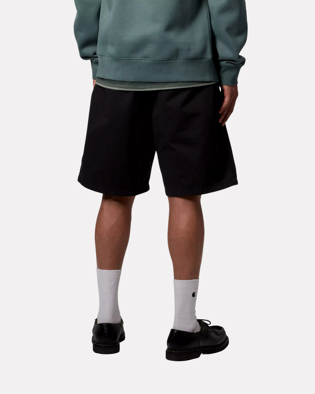 Carhartt Wip - Marv short black stone washed