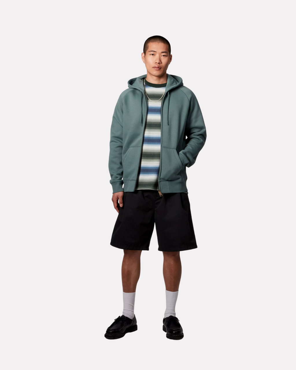 Carhartt Wip - Marv short black stone washed