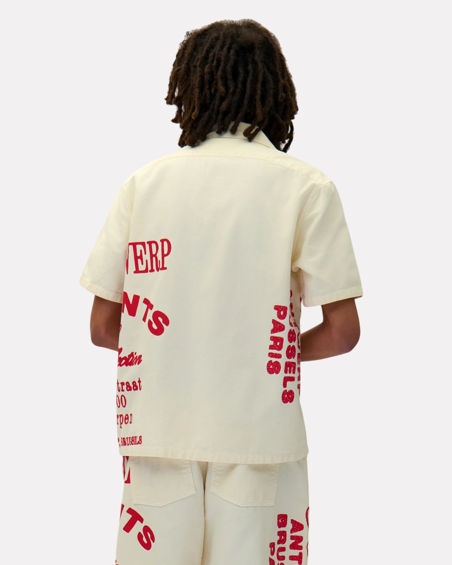 ARTE ANTWERP - RED PRINT BEIGE SHIRT CREAM – Barrio Bodega ARTE ANTWERP - RED PRINT BEIGE SHIRT CREAM – Barrio Bodega