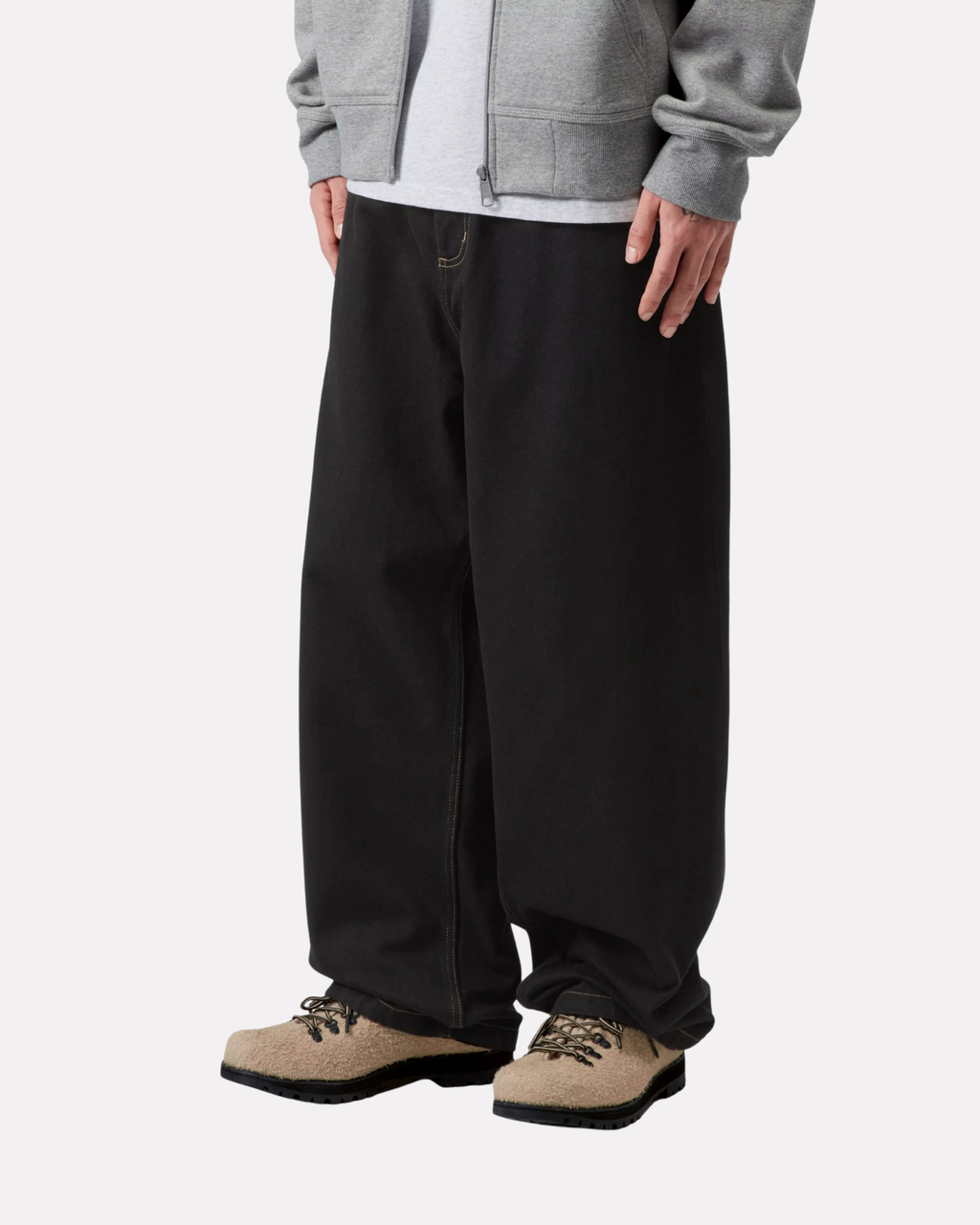 Carhartt Wip - Landon pant black stone washed