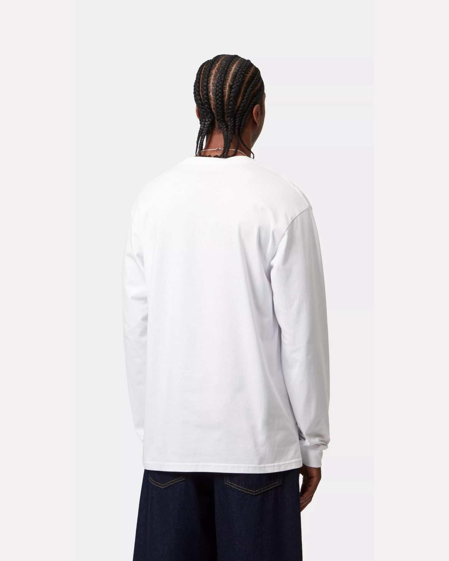 Carhartt Wip - Chase tee longsleeve white