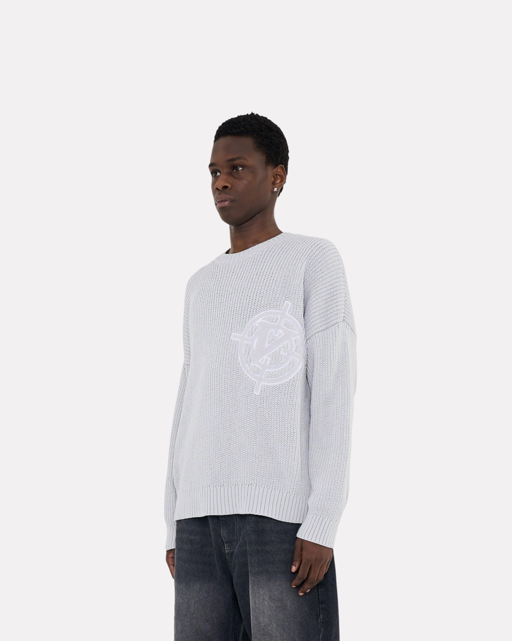 Vicinity - V-Logo knitwear light grey