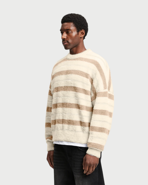 RETERNITY - FURRY KNIT SWEATER STRIPED