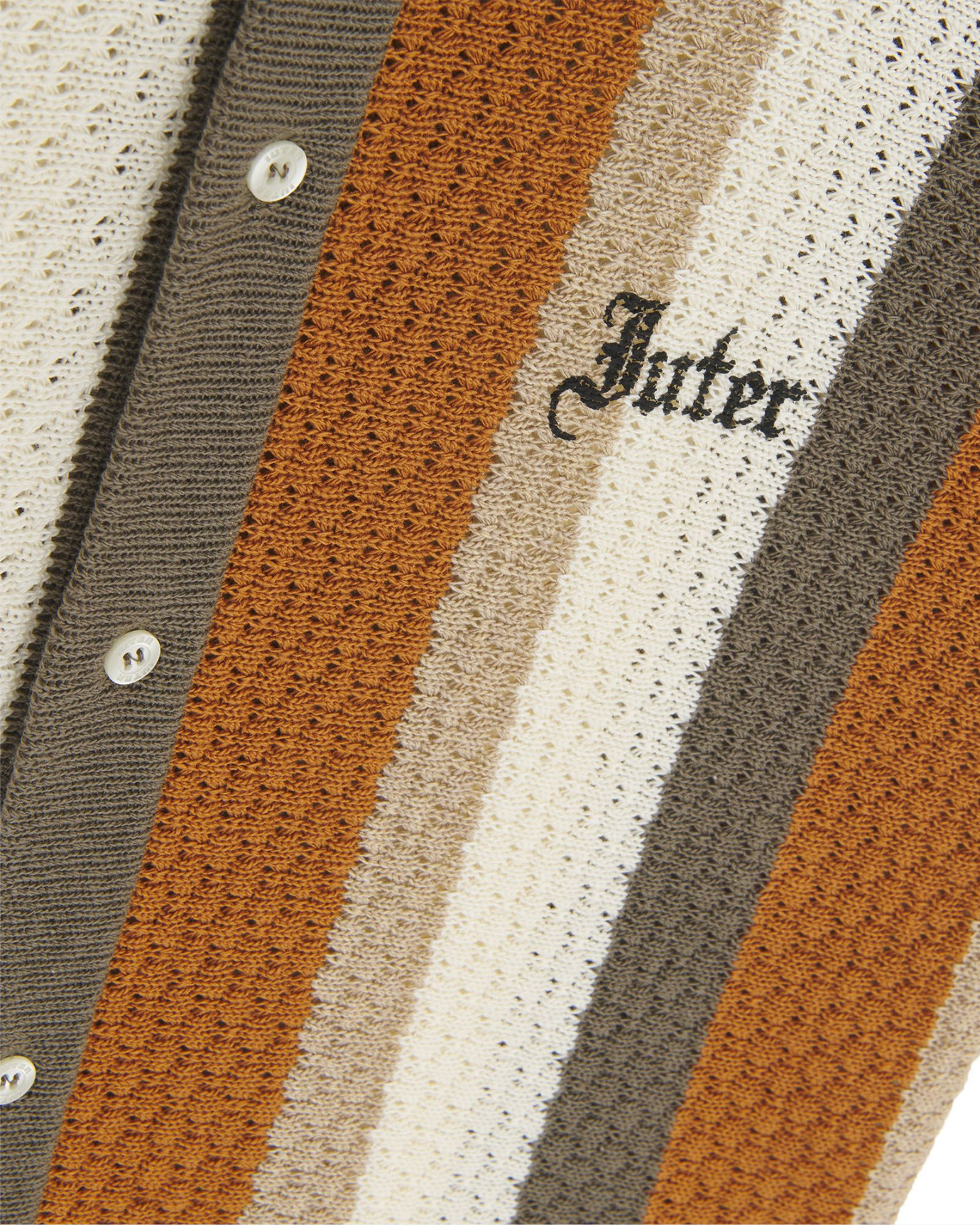 Iuter - Striped knit shirt multicolor