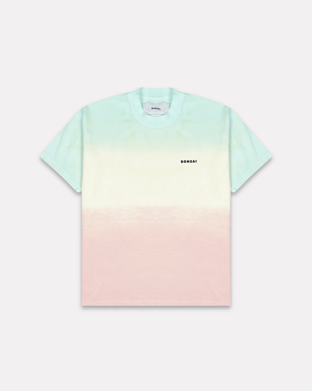 BONSAI - DYE TSHIRT PANNA CIANO
