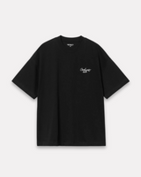 CARHARTT WIP - SIGNATURE SCRIPT TEE BLACK