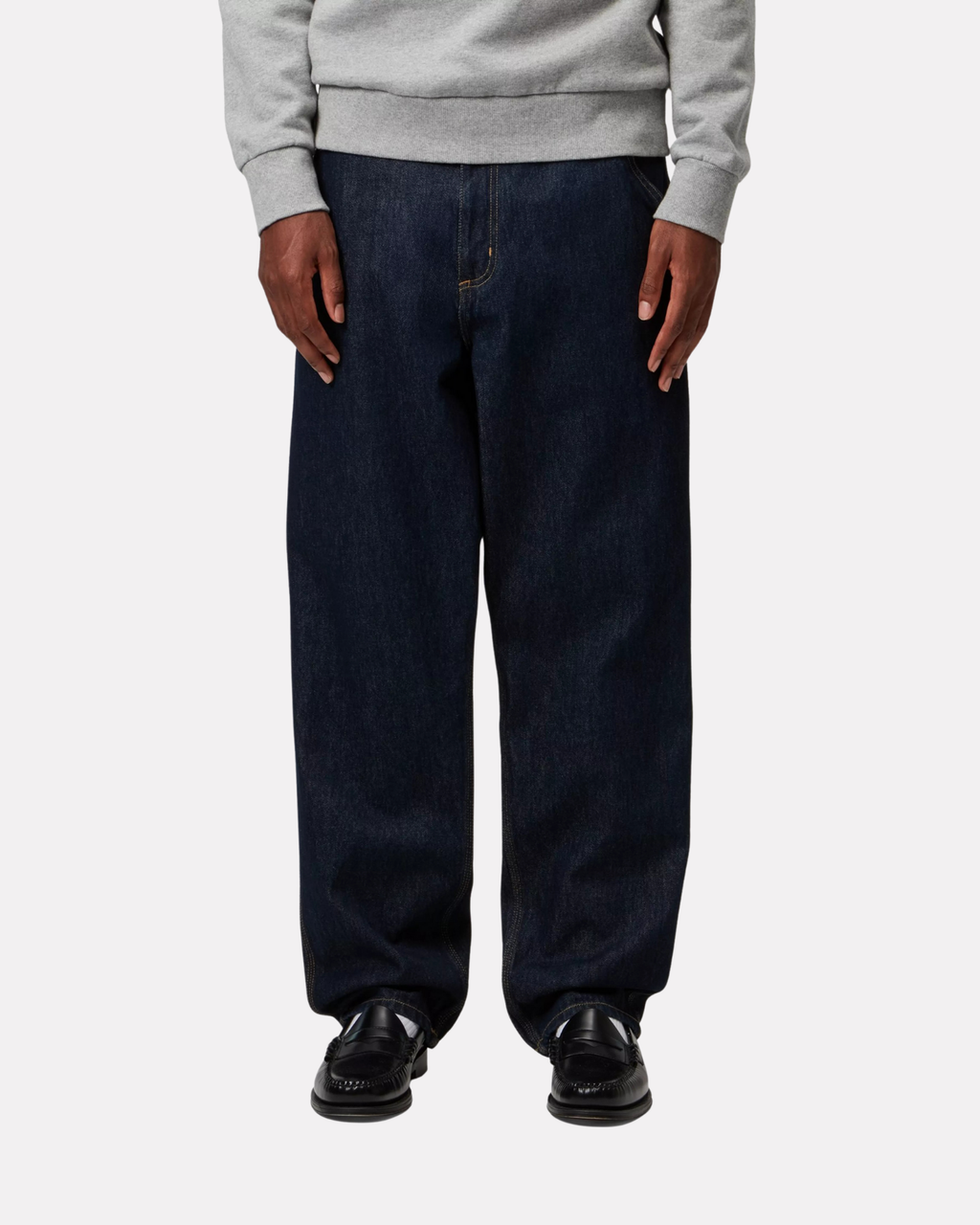 CARHARTT WIP - SINGLE KNEE DENIM BLUE RINSED