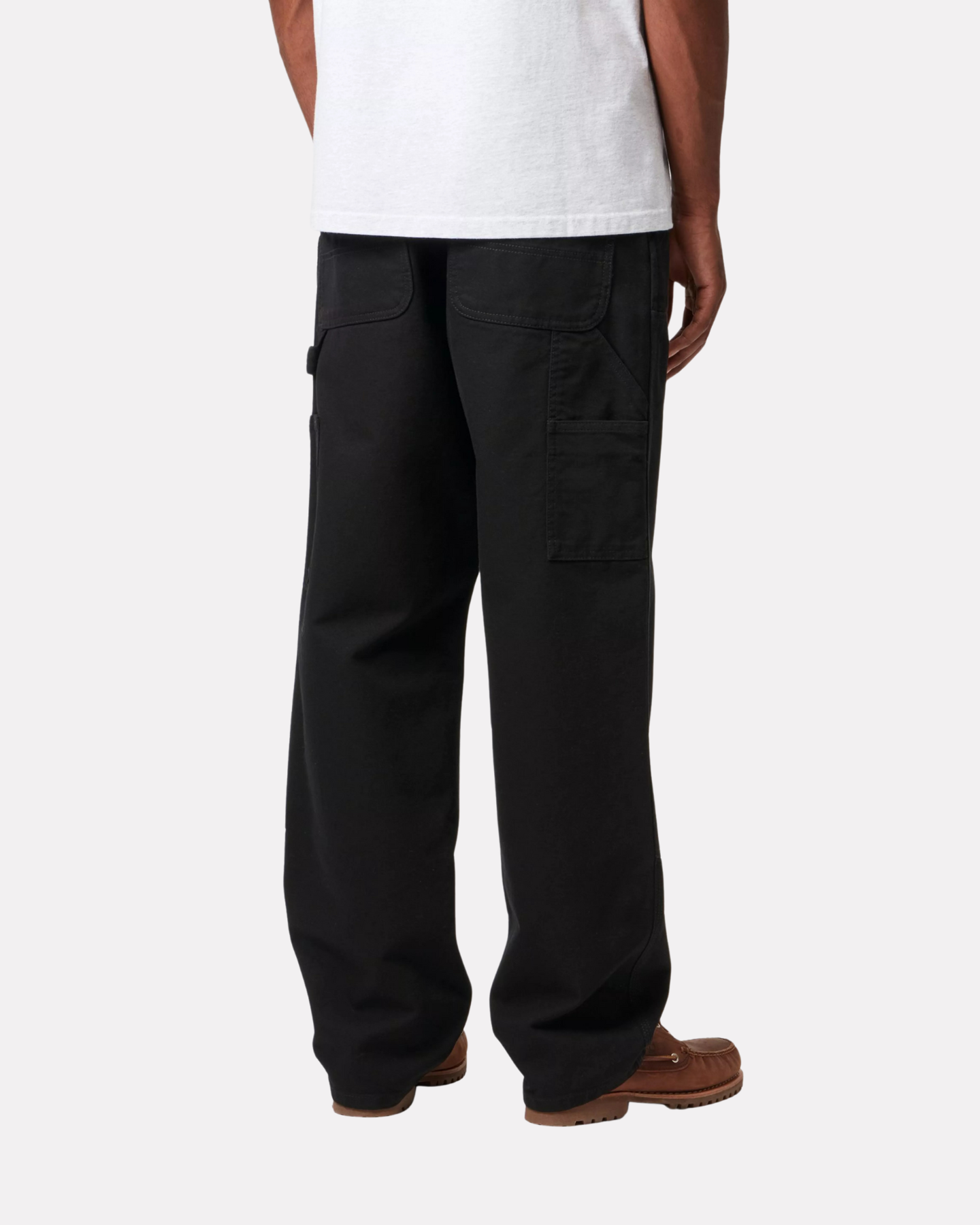 Carhartt Wip - Double knee black rinsed