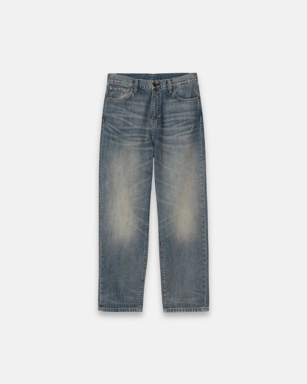 Carhartt Wip - Aaron denim pants blue worn used wash