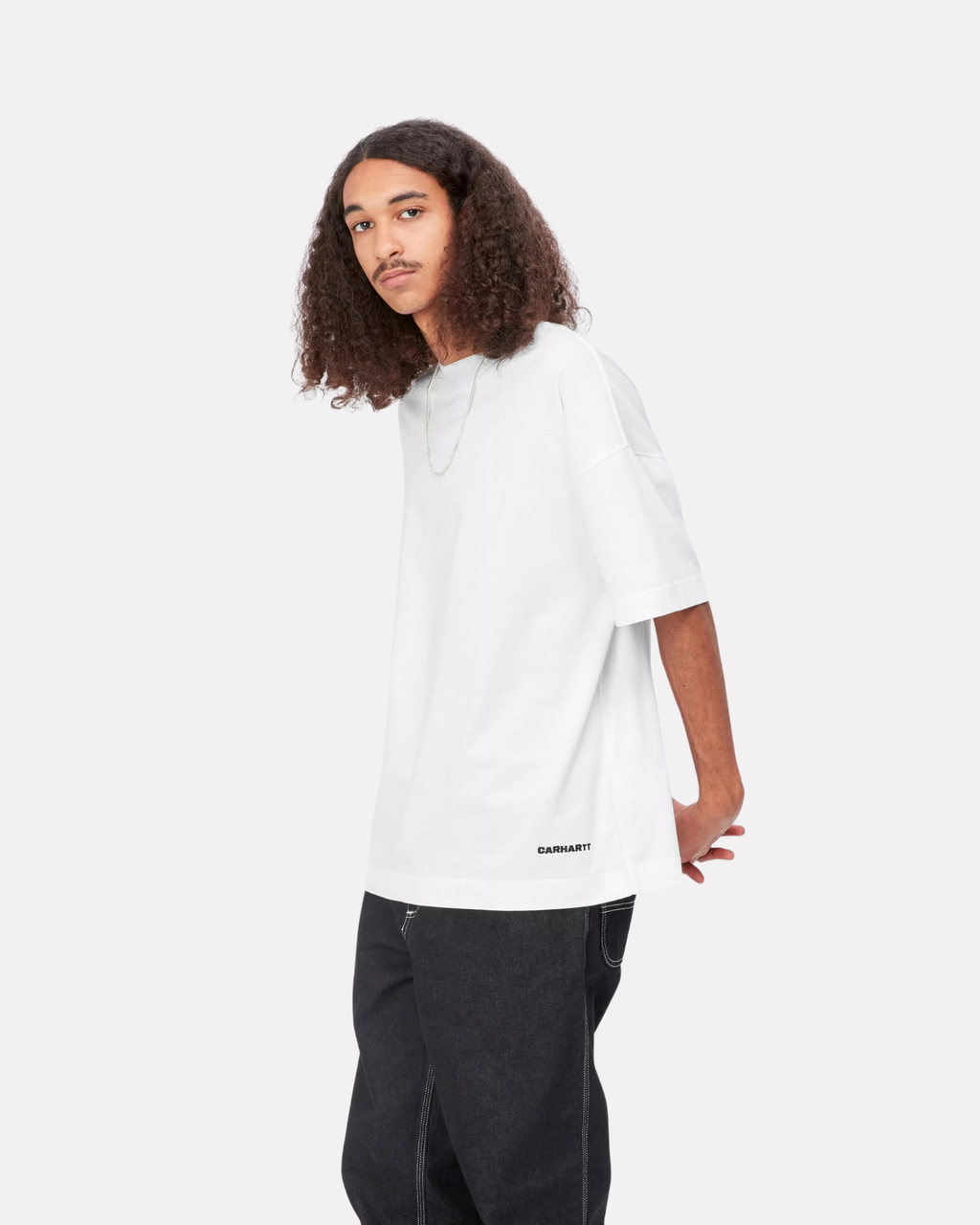 Carhartt Wip - Link script tee white