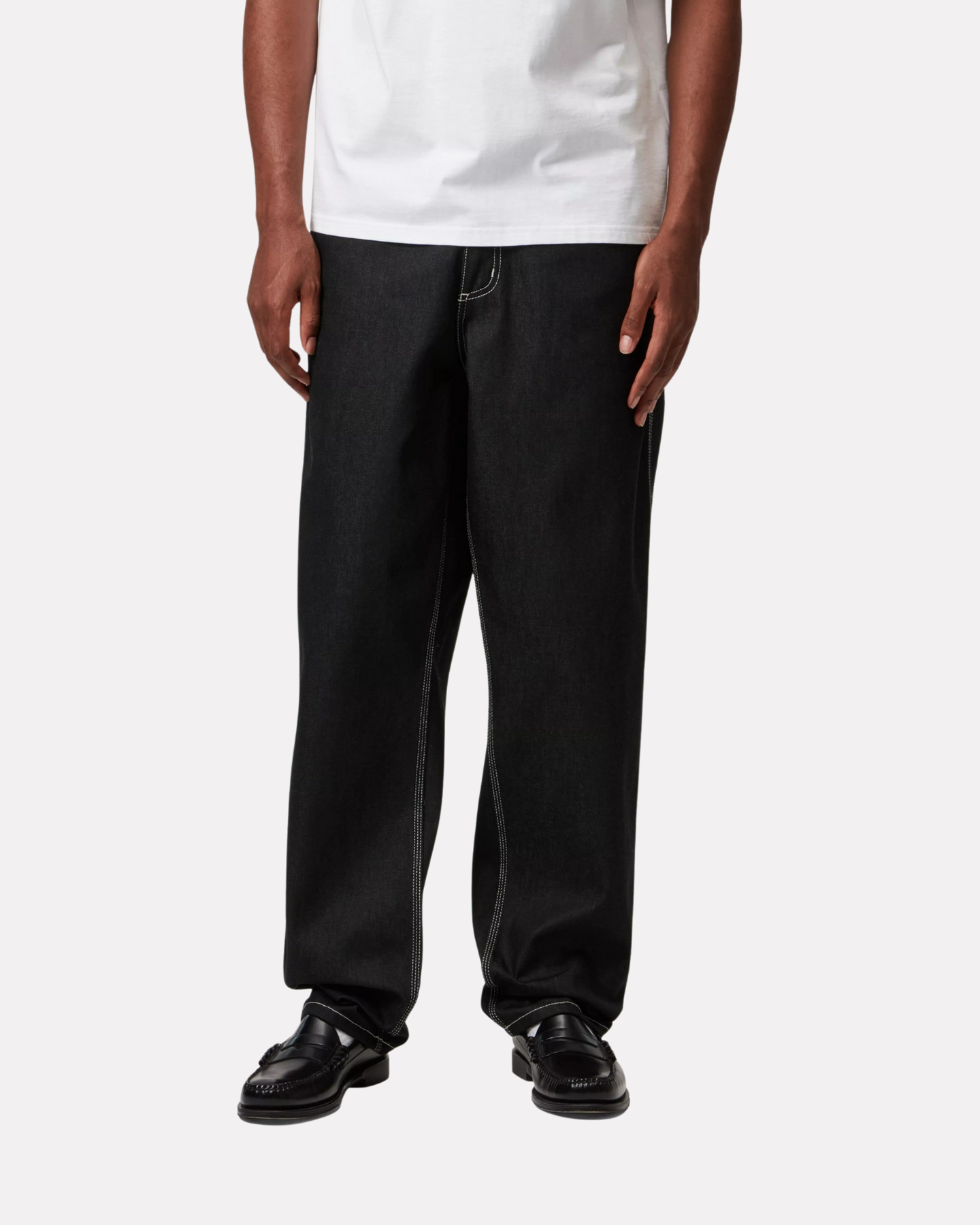 Carhartt Wip - Simple pant black one wash