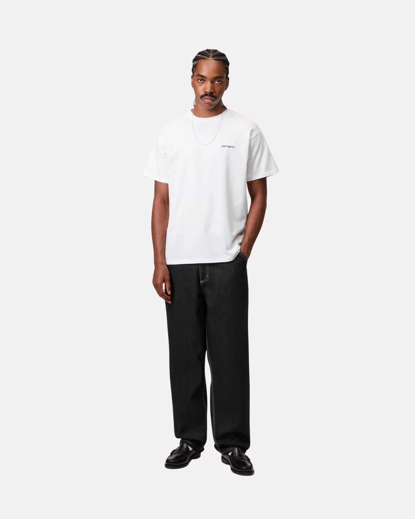 Carhartt Wip - Simple pant black one wash
