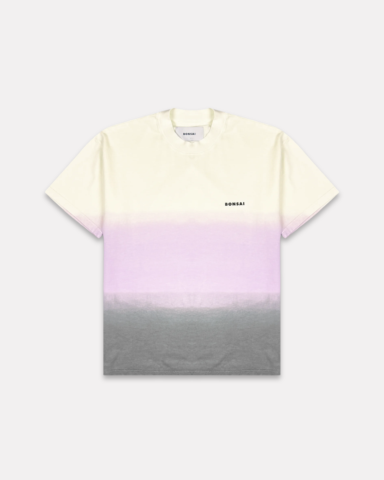 Bonsai - Dye T-shirt viola panna