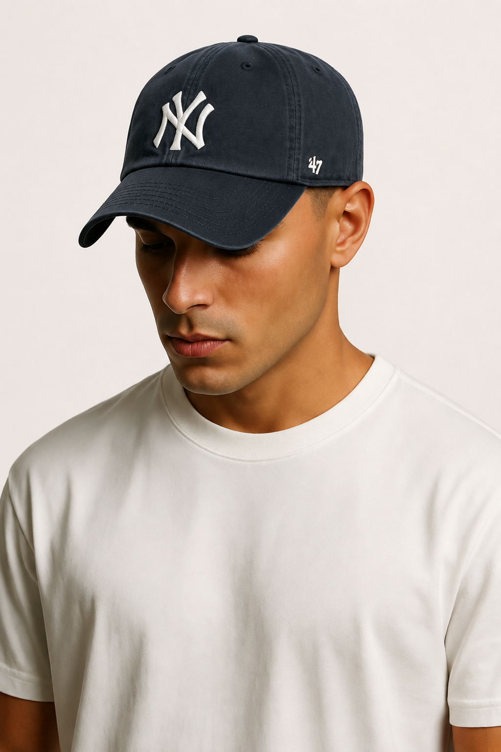 47 Brand - Clean up berretto new york yankees black