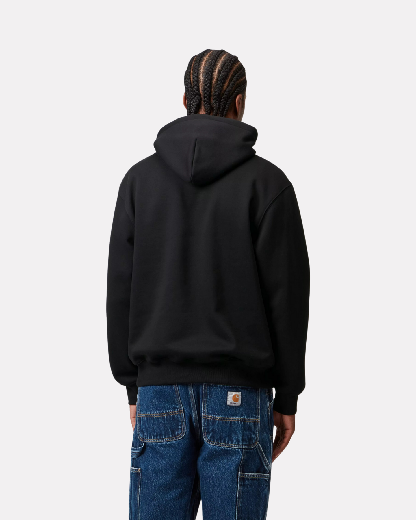 CARHARTT WIP - HOODED SWEATSHIRT BLACK