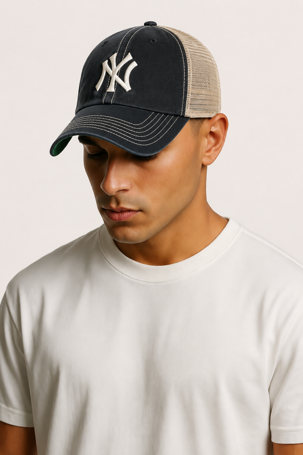47 Brand - Trawler berretto clean up new york yankees nero