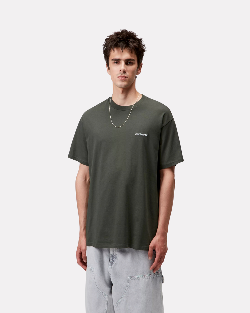 Carhartt Wip - Script embroidery tee opuntia