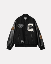 CARHARTT WIP - BROWN DUCKS BOMBER JACKET BLACK