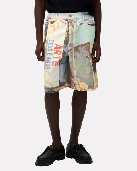 ARTE ANTWERP - PHOTOS SHORTS ALLOVER PRINT