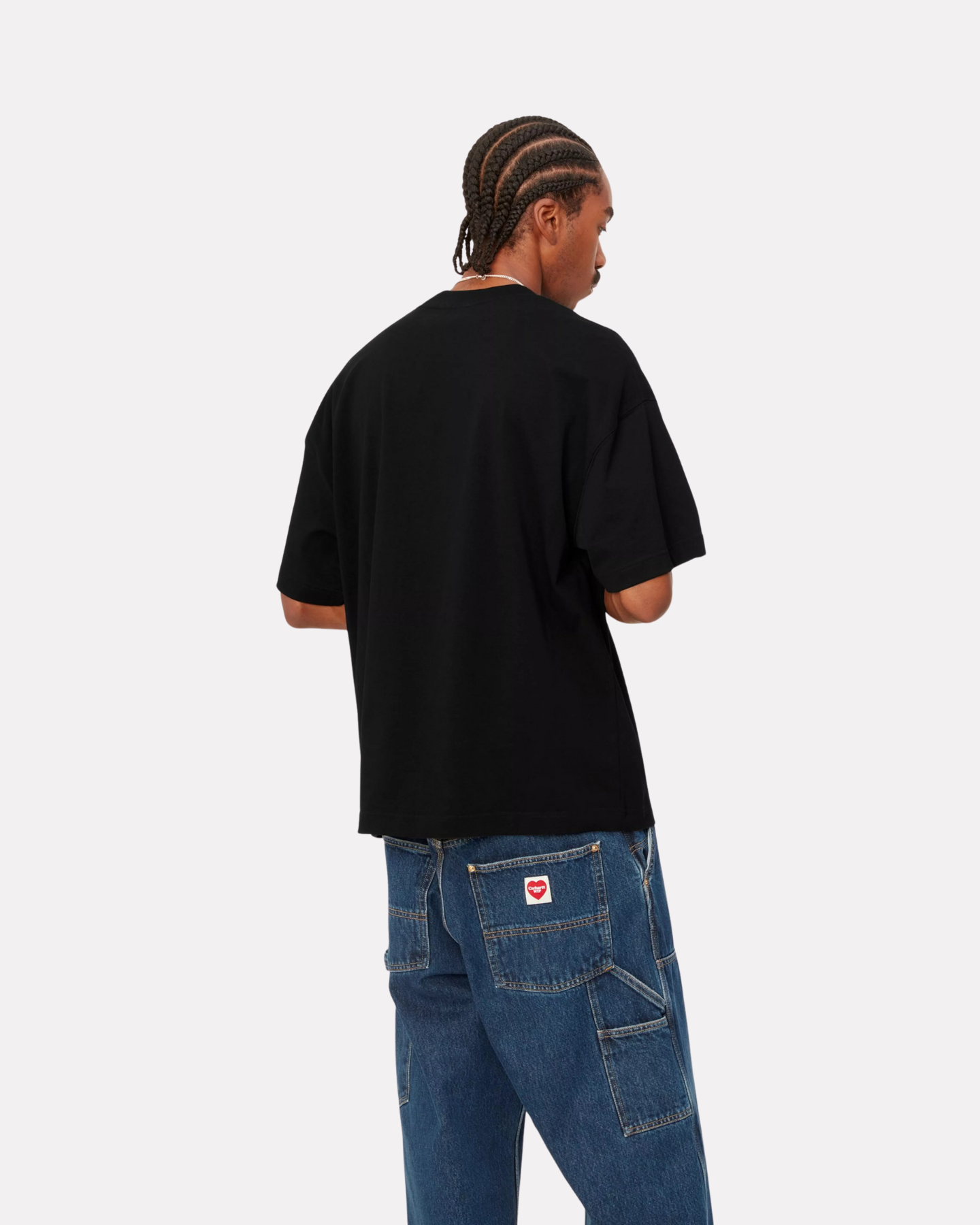 CARHARTT WIP - LINK SCRIPT TEE BLACK