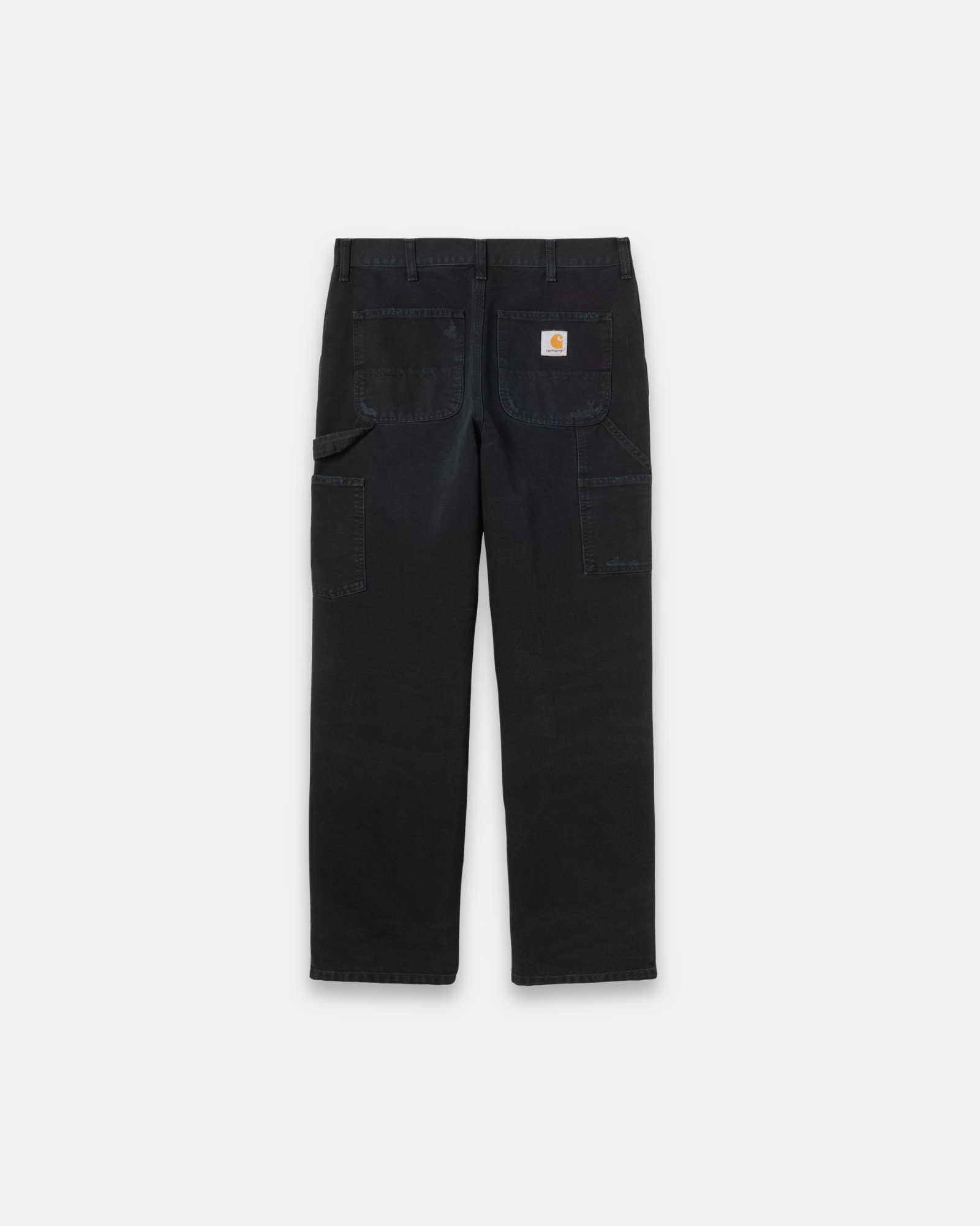 CARHARTT WIP - SINGLE KNEE DENIM BLACK GRIND WASH