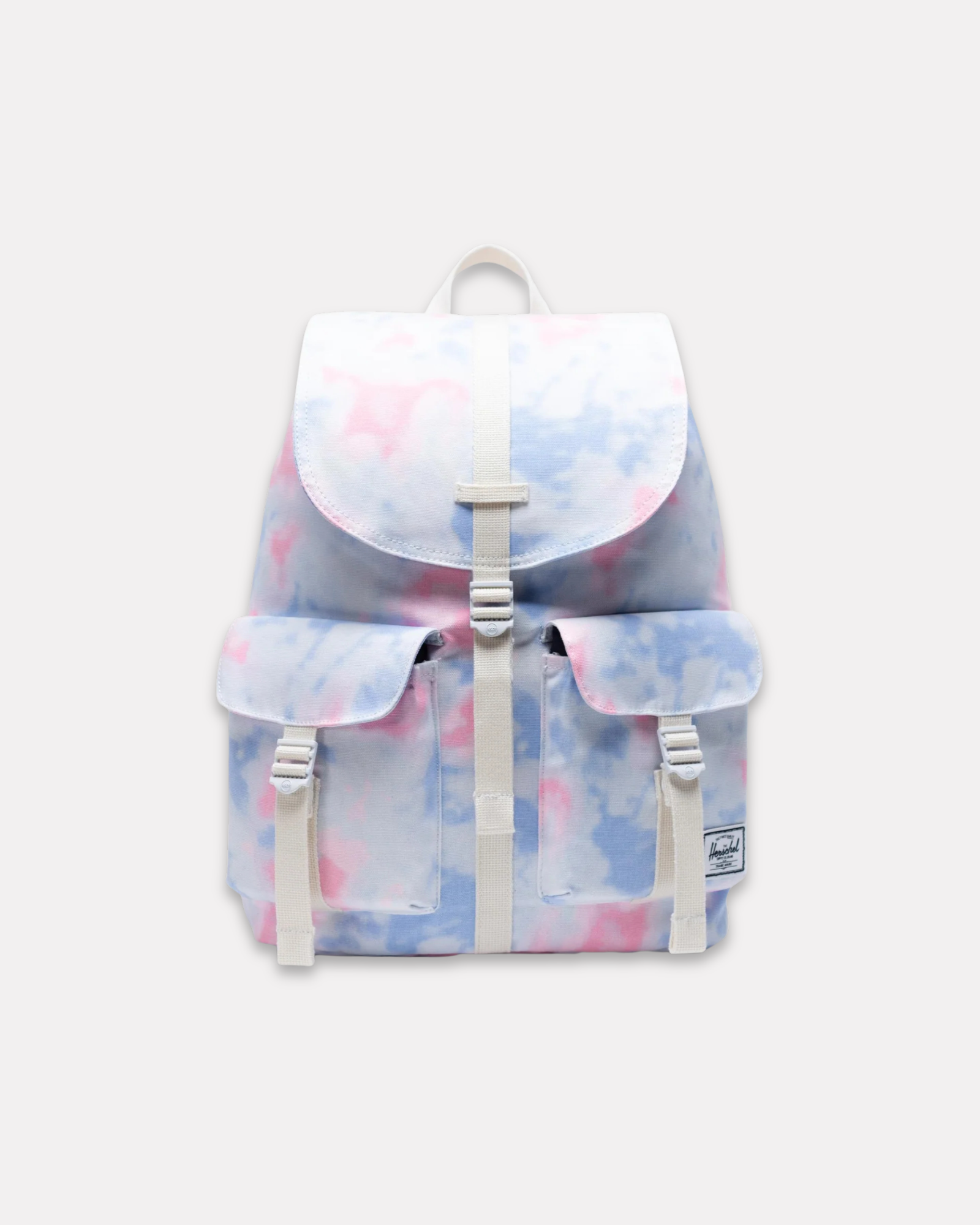 HERSCHEL - DAWSON COTTON TIE DYE BIANCO