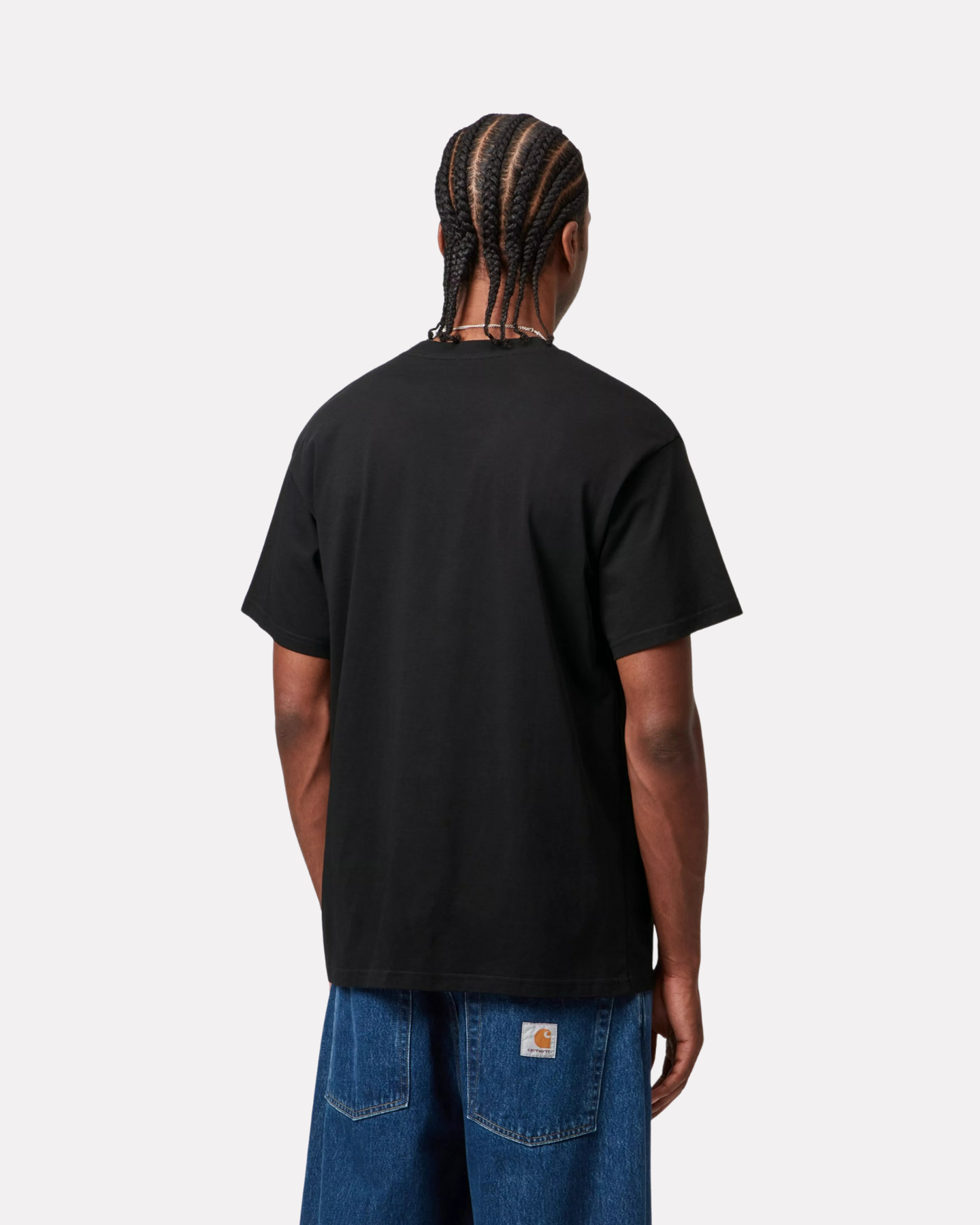 Carhartt Wip - Script embroidery tee black