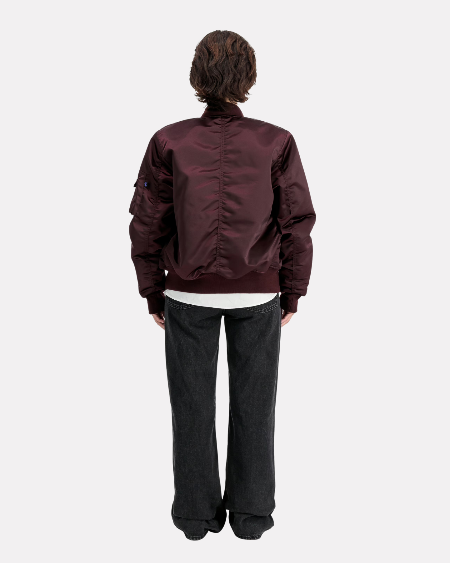 ALPHA INDUSTRIES UV - BASE FLIGHT JACKET DARK CHERRY