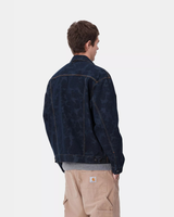 CARHARTT WIP - DUCK HELSTON DENIM JACKET BLUE CAMO