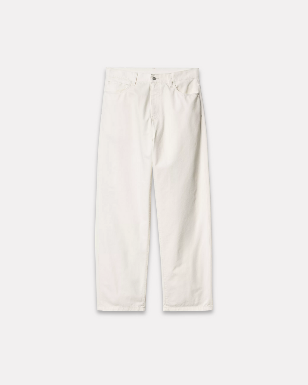 CARHARTT WIP - LANDON PANT NEWCOMB WHITE RINSED