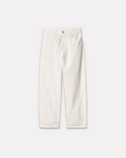 CARHARTT WIP - LANDON PANT NEWCOMB WHITE RINSED