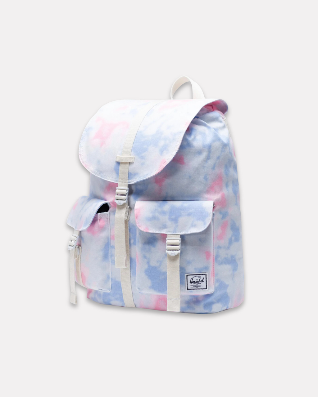 HERSCHEL - DAWSON COTTON TIE DYE BIANCO