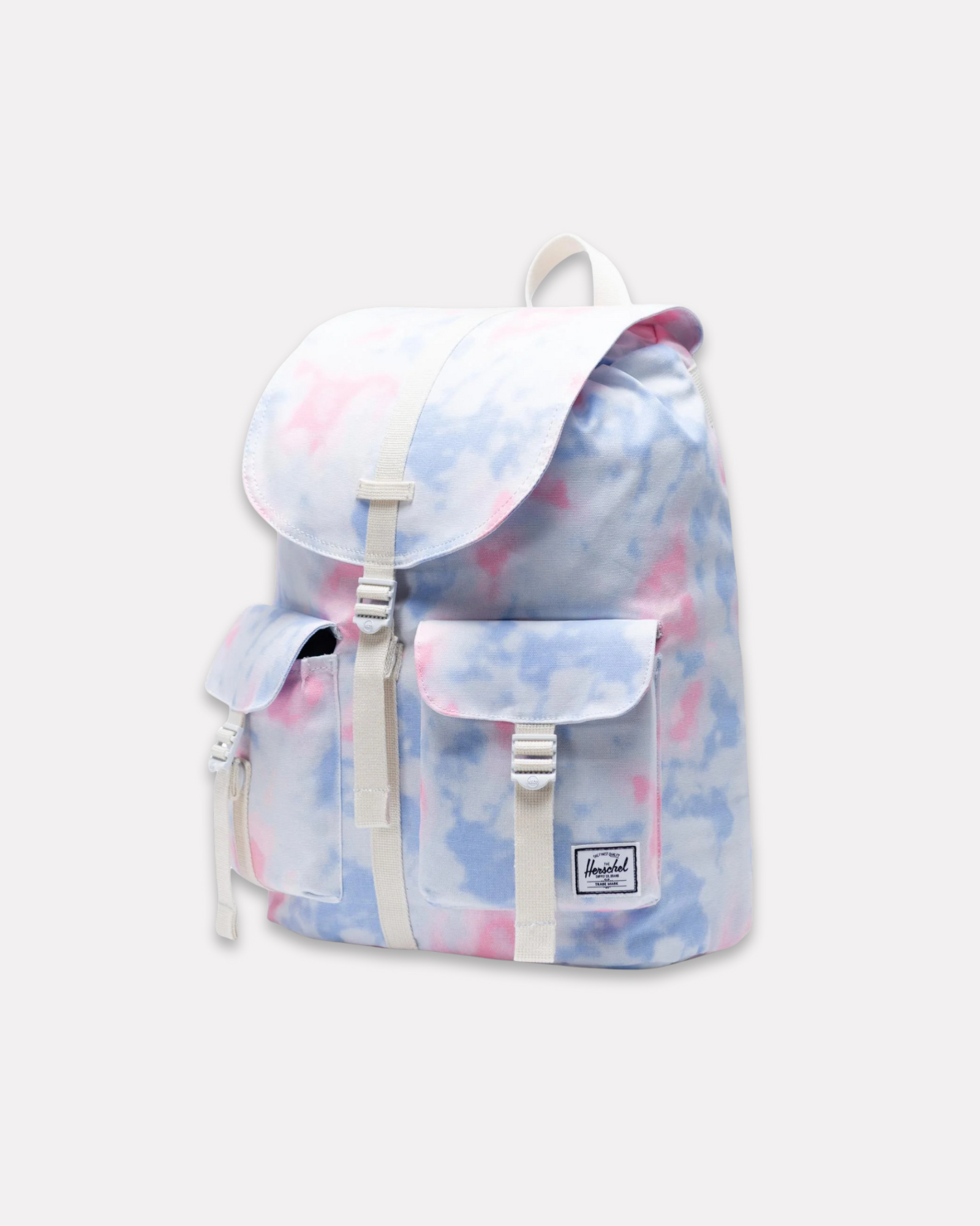 HERSCHEL - DAWSON COTTON TIE DYE BIANCO