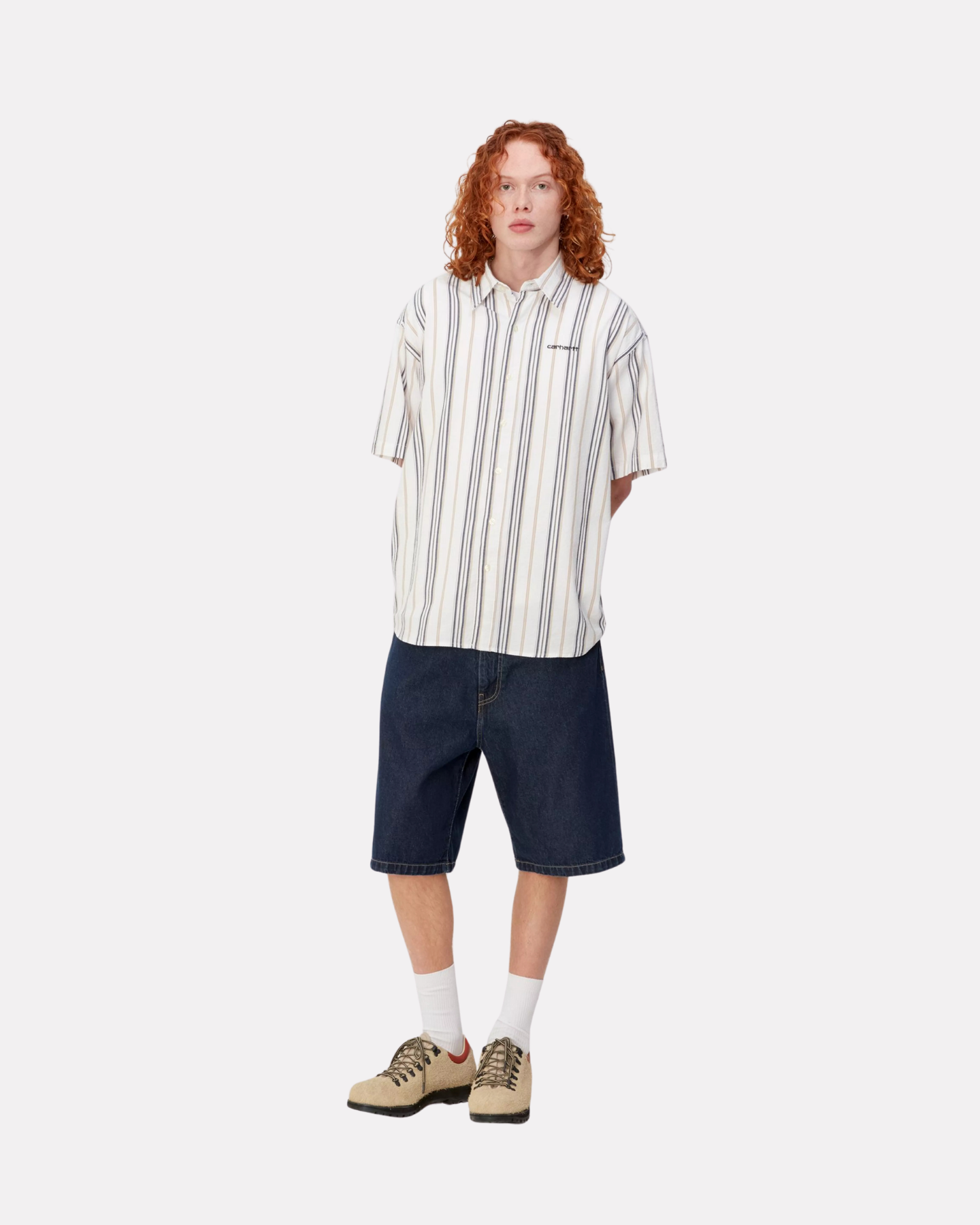 Carhartt Wip - Landon short blue rinsed