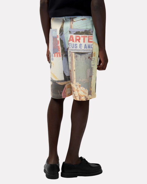 ARTE ANTWERP - PHOTOS SHORTS ALLOVER PRINT