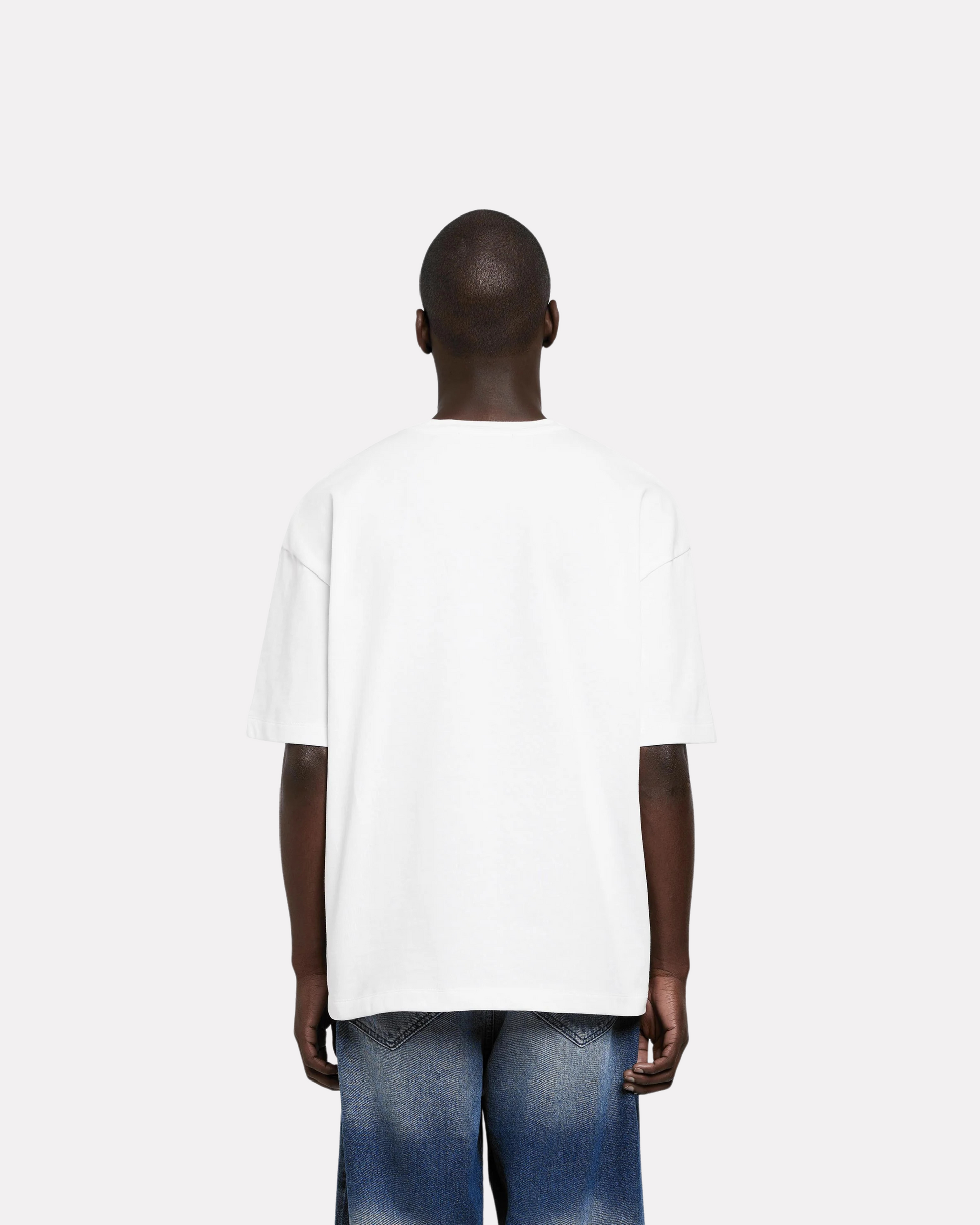 VICINITY - ALL SEASONS BOXY TEE WHITE