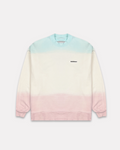 Bonsai - Dye crewneck tint panna ciano