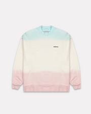 BONSAI - DYE CREWNECK TINT PANNA CIANO