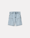Carhartt Wip - Double knee short blue stone bleached