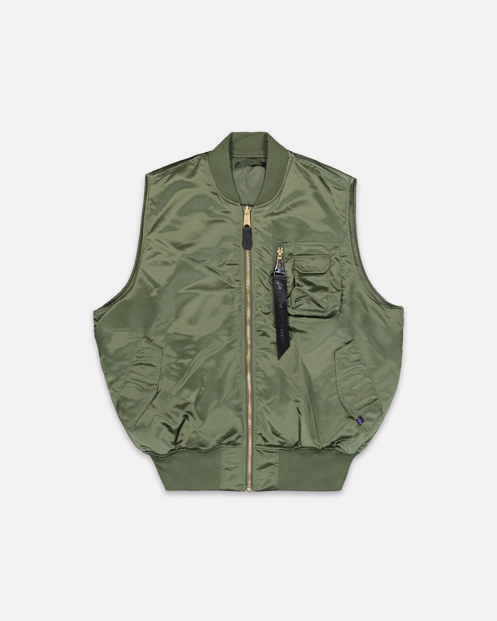 ALPHA INDUSTRIES UV - BASE VEST SAGE GREEN