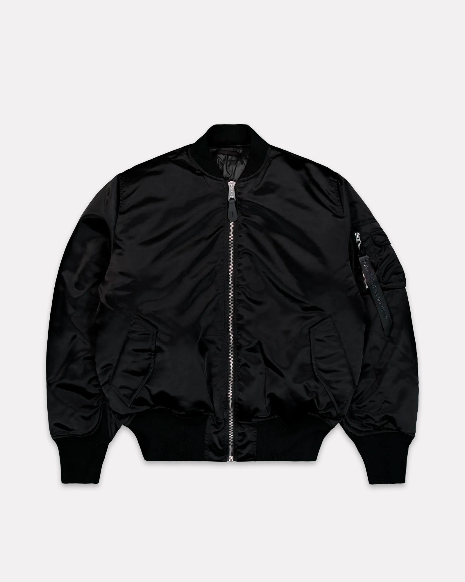 ALPHA INDUSTRIES UV - BASE FLIGHT JACKET BLACK