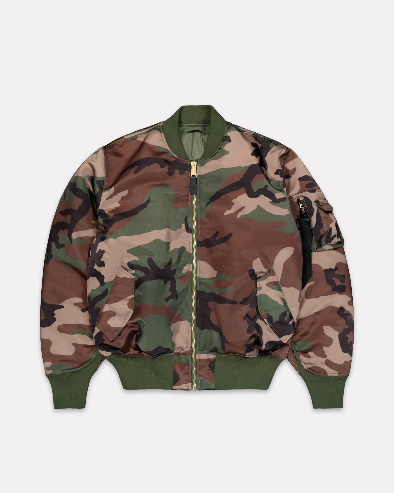 ALPHA INDUSTRIES UV - PRIMALOFT FLIGHT CAMO JACKET