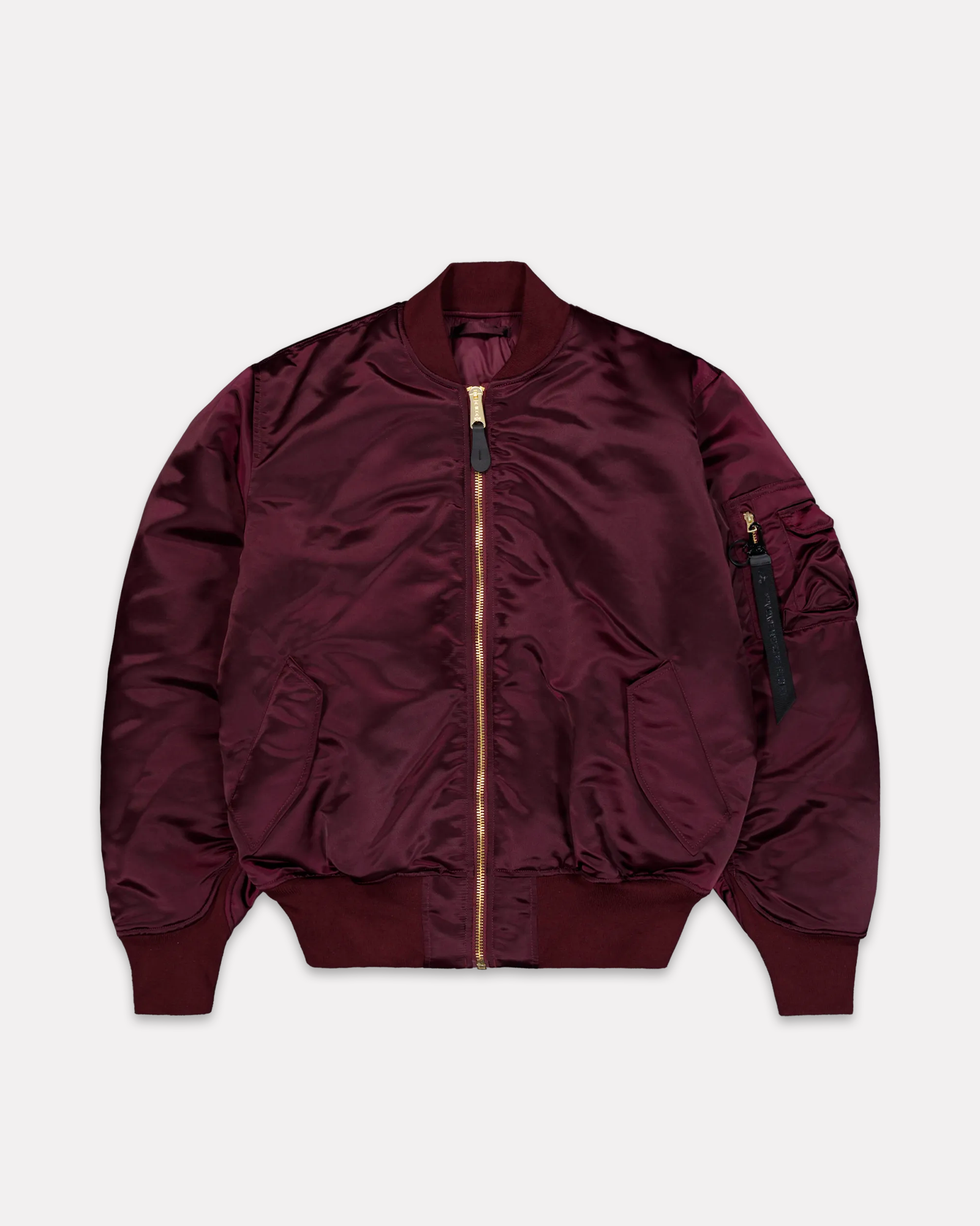 ALPHA INDUSTRIES UV - BASE FLIGHT JACKET DARK CHERRY