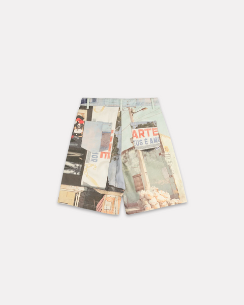 ARTE ANTWERP - PHOTOS SHORTS ALLOVER PRINT