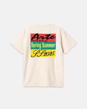 ARTE ANTWERP - 3X LOGO TEE CREAM
