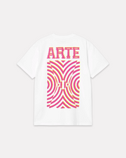 ARTE ANTWERP - ROUNDED PARTS PRINT TEE WHITE
