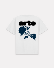 ARTE ANTWERP - BLUR BACK FLOWER TEE WHITE